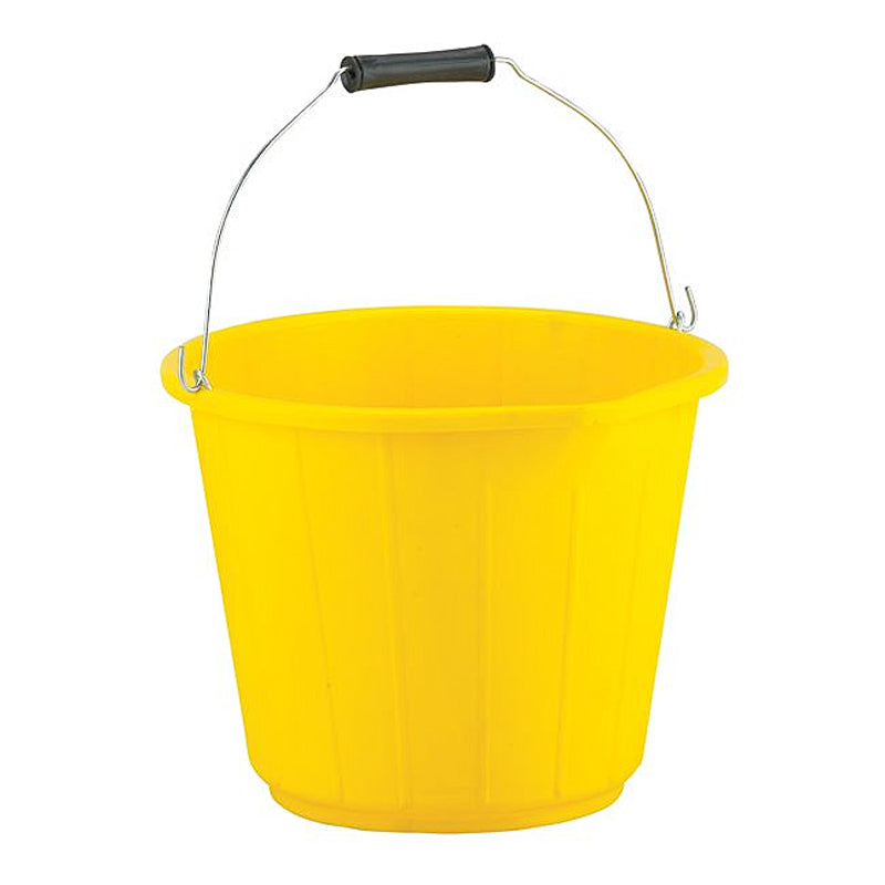 Task DIY Heavy Duty Yellow Builders Bucket