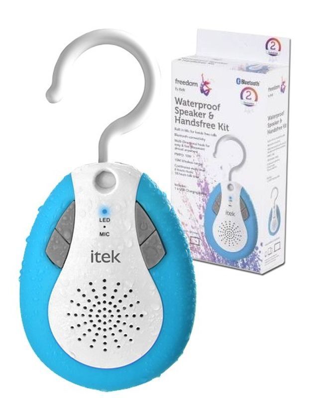 iTek Itek Waterproof Hook-on Shower Speaker
