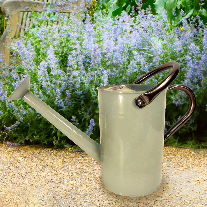 Watering Can Galvanised Steel 4.5L By Yeoman - Cream