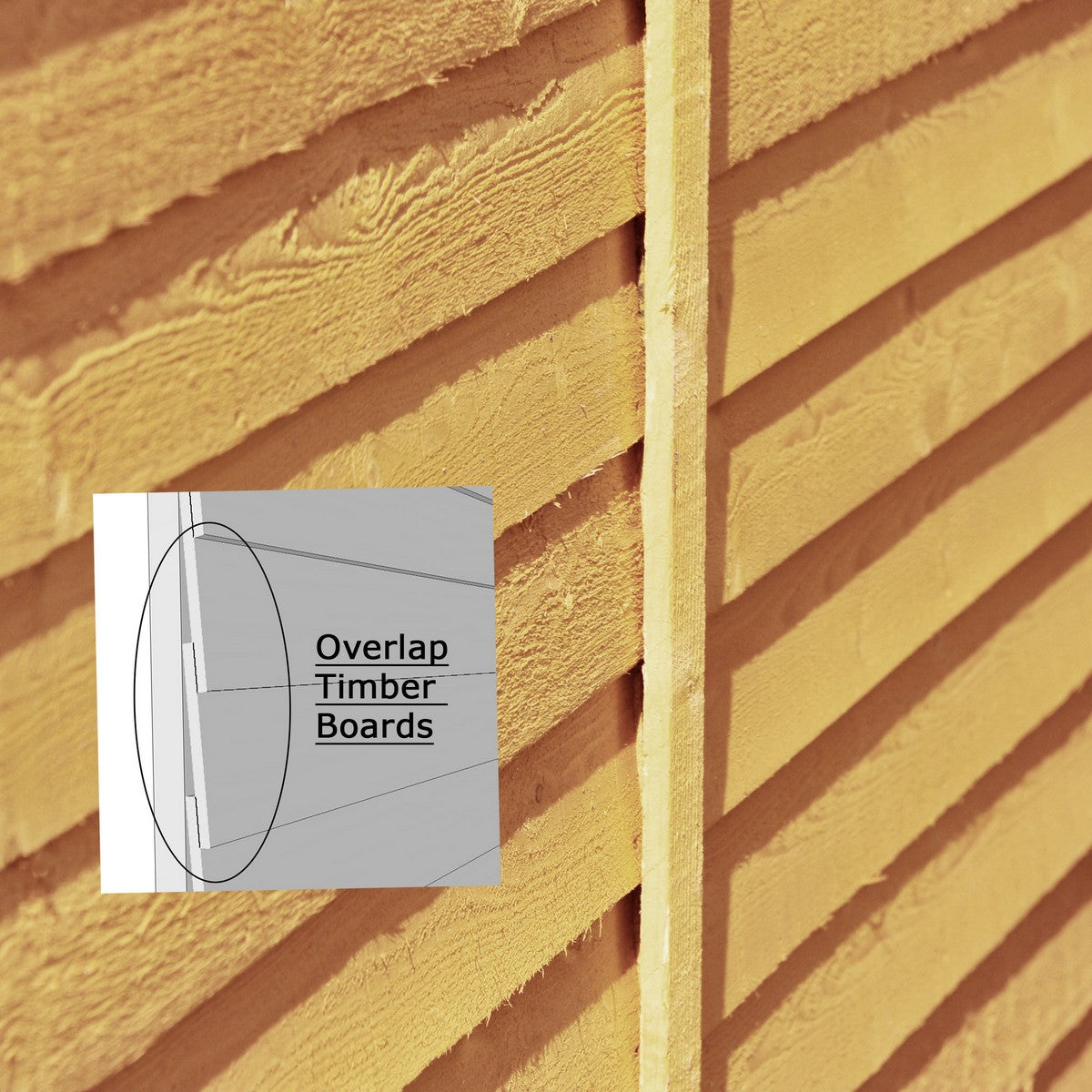 Shire Alora 7' 1" x 8' 1" Pent Summerhouse - Premium Dip Treated Overlap