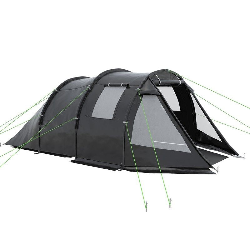 outsunny zelt aufbauanleitung Outsunny 3-4 Man Tunnel Tent – Cherry Lane