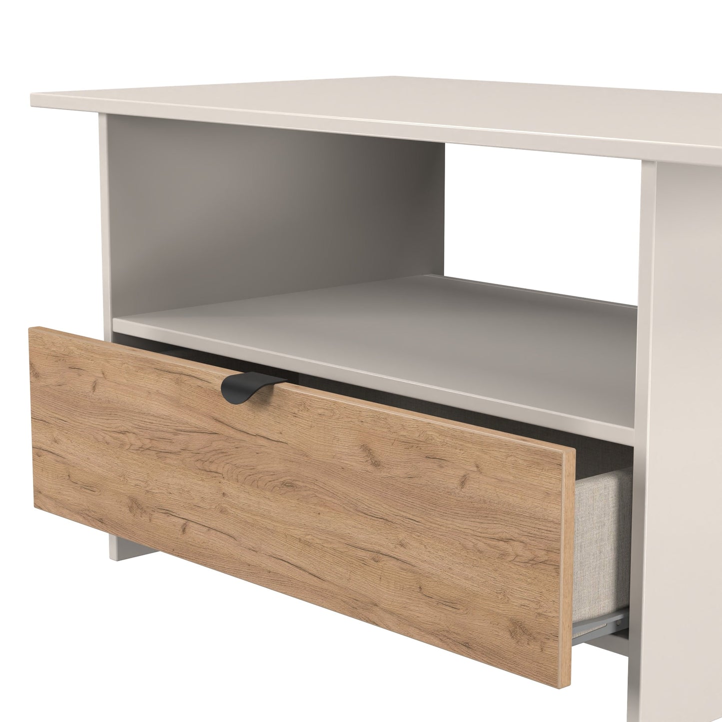 Bora Coffee Table Not Applicable 1 Shelf 1 Drawer 93cm