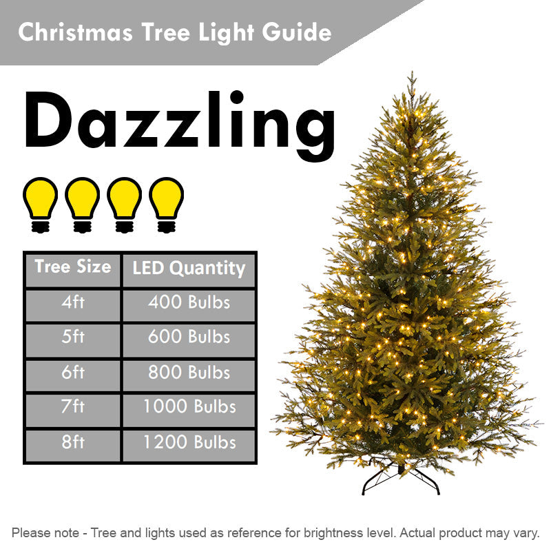 3x Slim Pencil Christmas Tree Artificial - White Frosted Green Tips