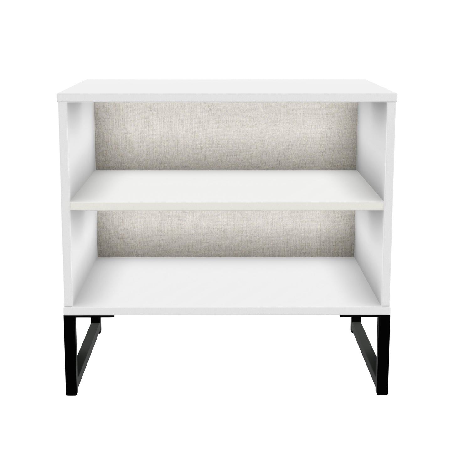 Diego G Shelving Unit White 2 Shelves 58cm