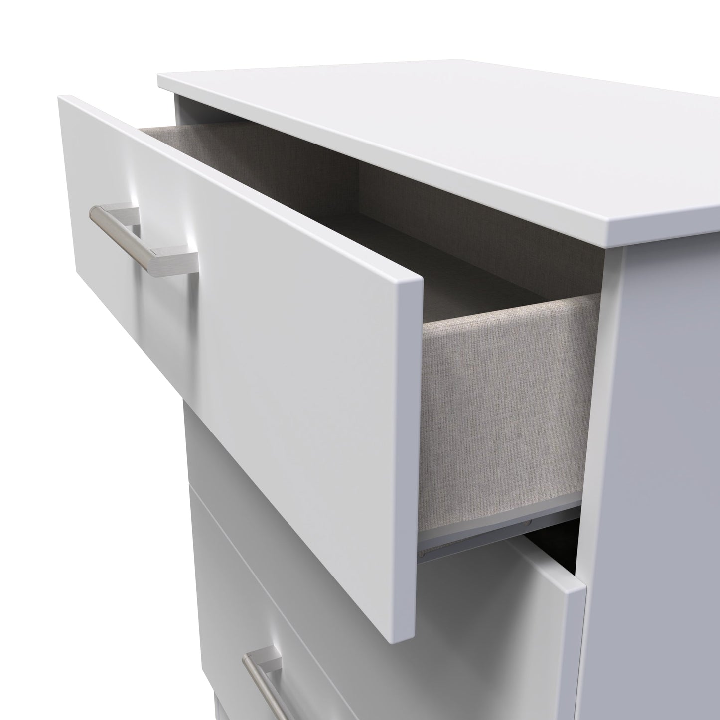 Devon Chest of Drawers Grey 3 Drawers 89cm