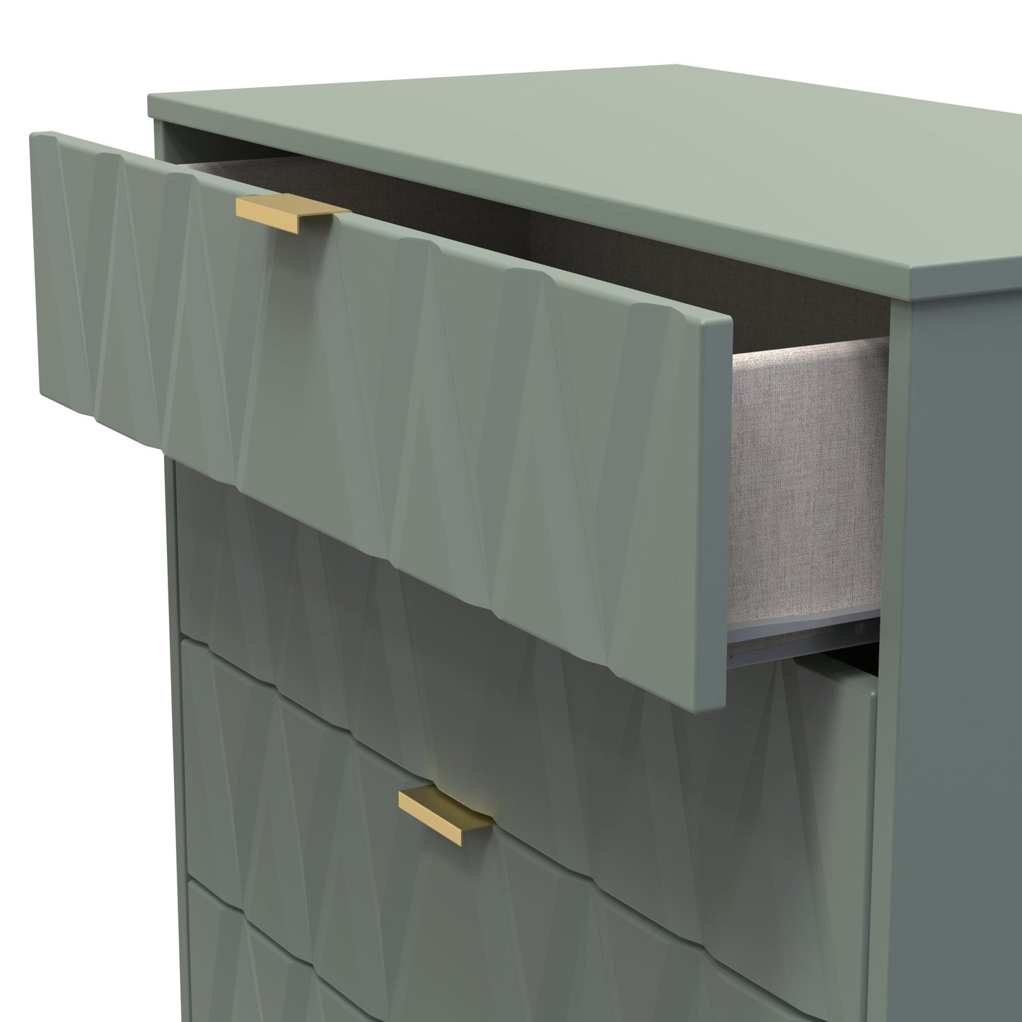 Diamond Tall Chest of Drawers Not Applicable 5 Drawers 109cm