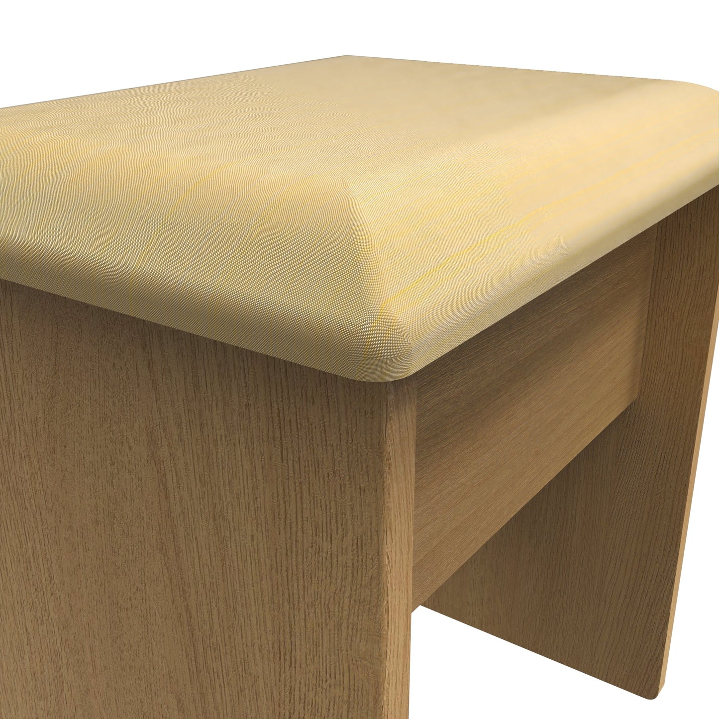 Dorset Dressing Stool Oak 50cm