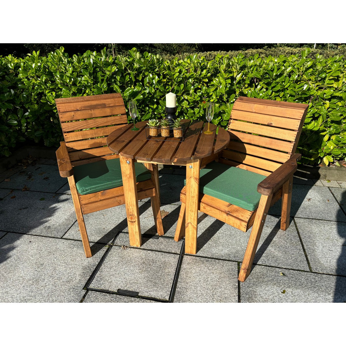 Thatcham Garden Patio Dining Set by Charles Taylor - 2 Seats