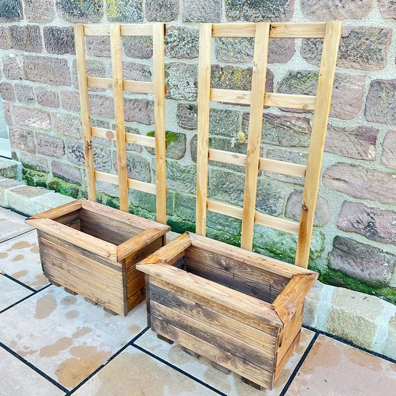 kensington planter and trellis Kensington Garden Raised Planter by Charles Taylor – Cherry Lane