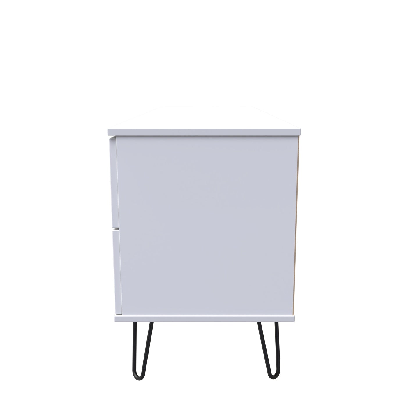 Hong Kong C Large Sideboard White 2 Doors 2 Drawers 147cm