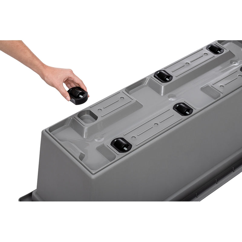 Gardenico Self-Watering Mobile Living Wall Kit - 80cm - Anthracite