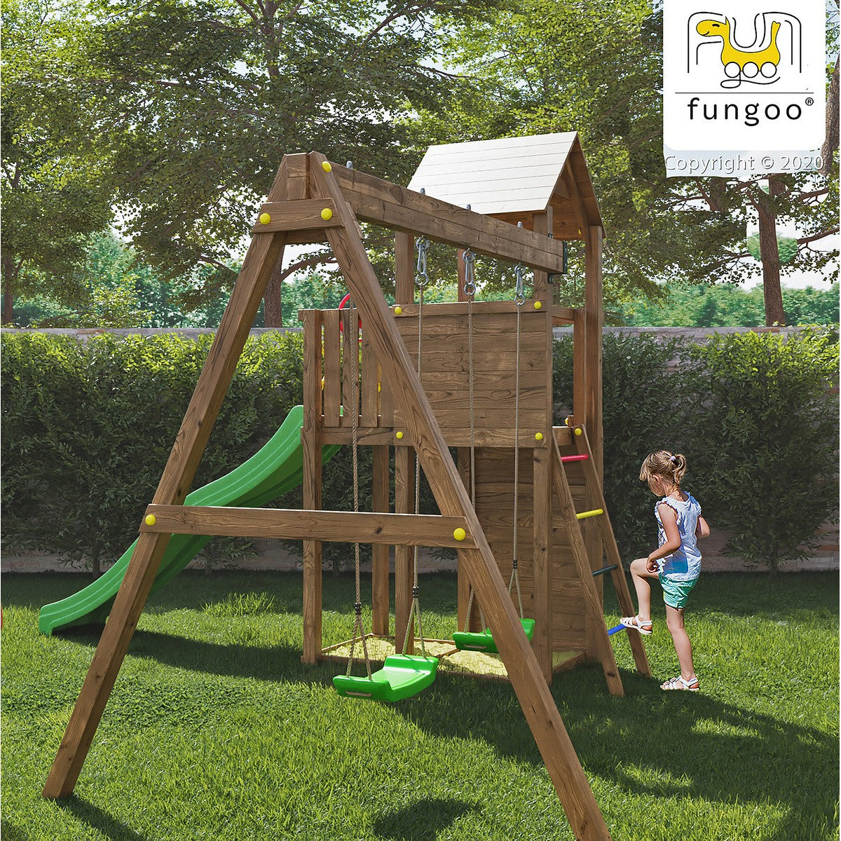 Boomer Garden Playfort by Shire