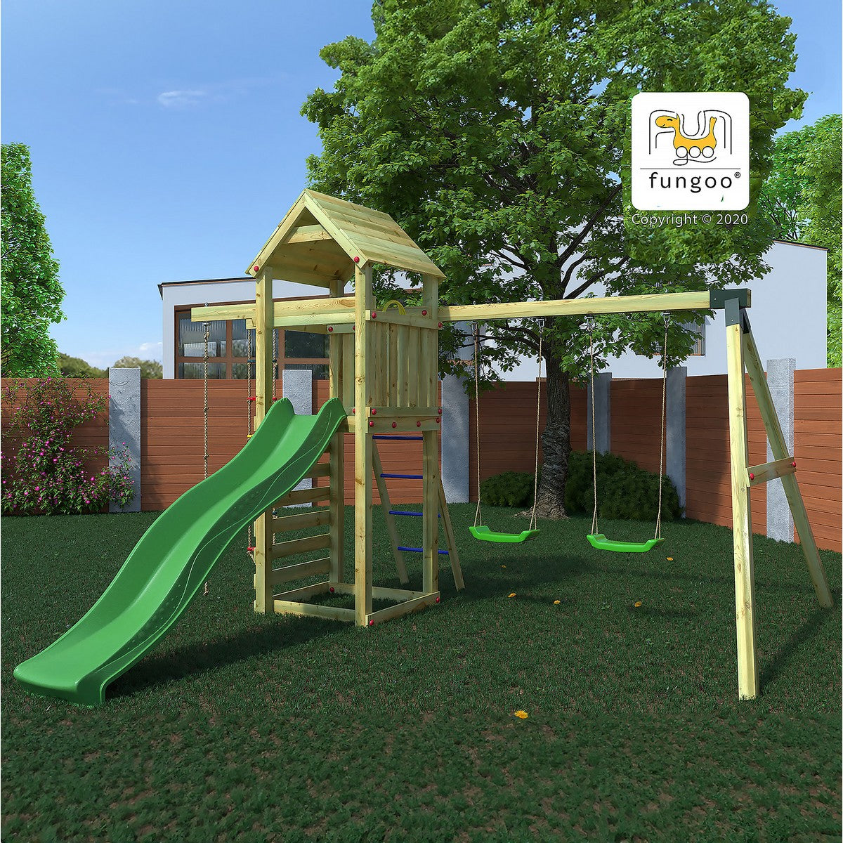 Gaia Garden Playfort by Shire