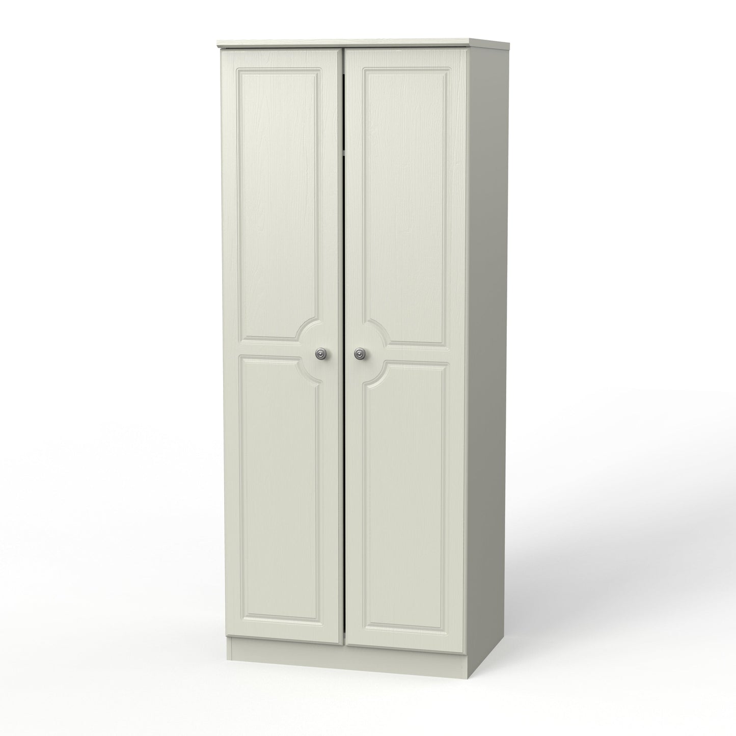 Pembroke Tall Wardrobe Cream 2 Doors 74cm