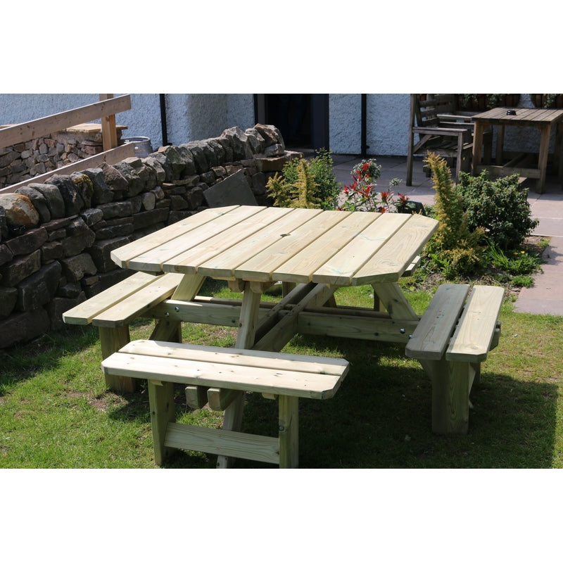 Croft Westwood Garden Picnic Table by Croft - 8 Seats