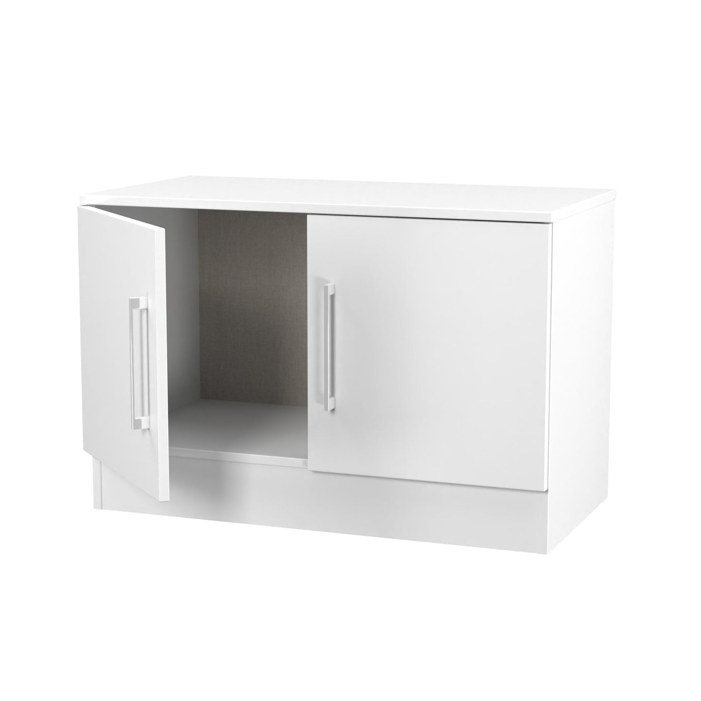 Worcester TV Unit White 2 Doors 74cm