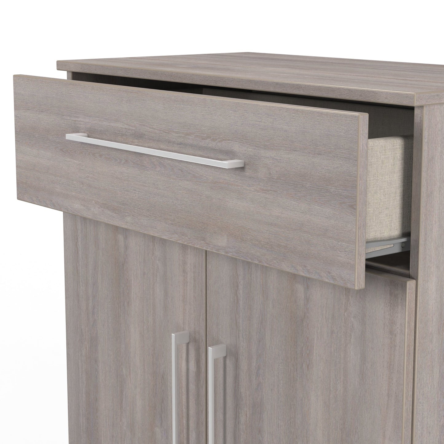 Worcester Sideboard Light Grey 2 Doors 1 Drawer 74cm