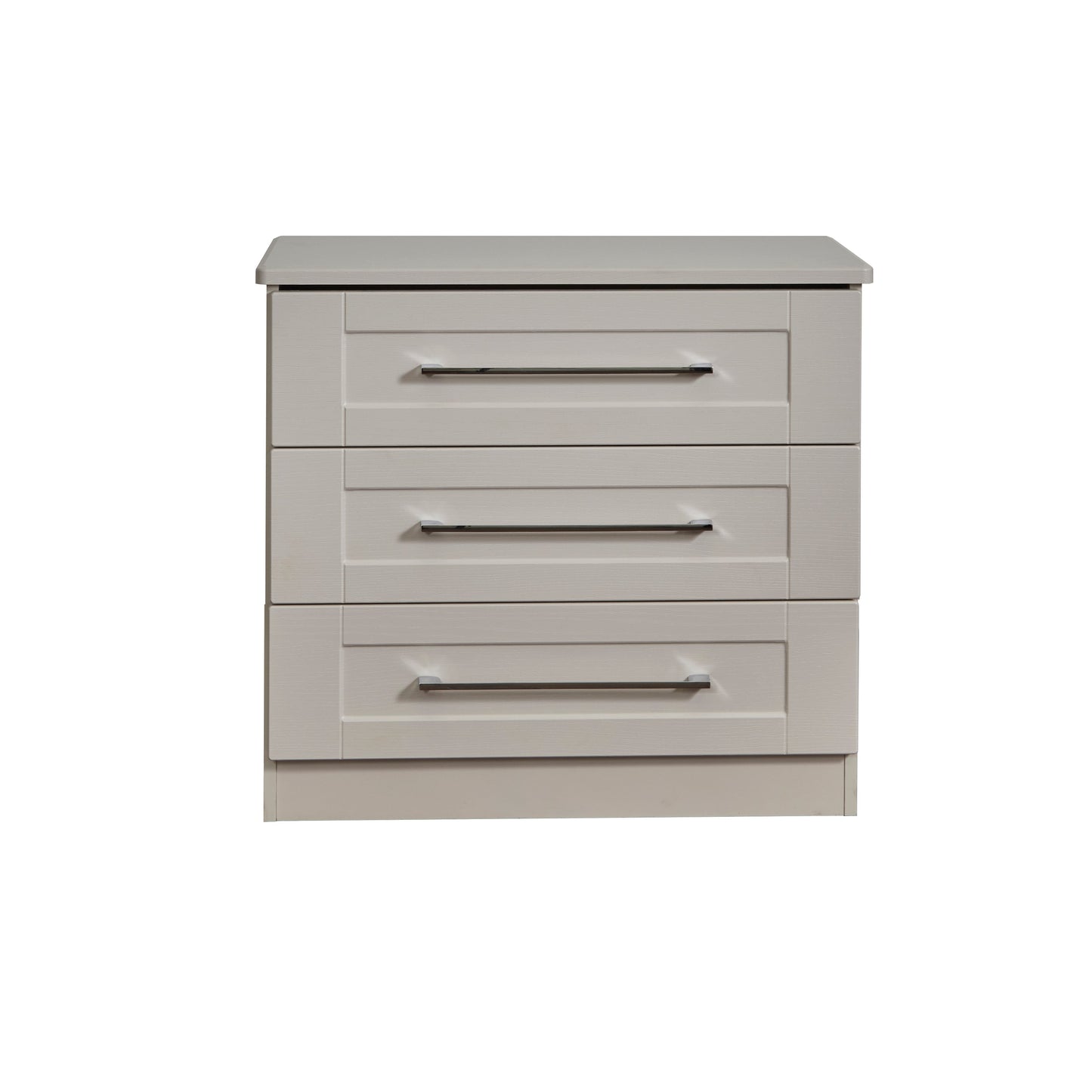 York Chest of Drawers Cream 3 Drawers 74cm