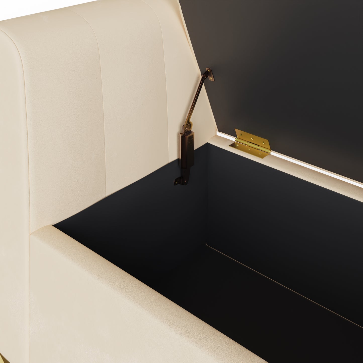 Pettine Bench Natural & Gold