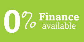 % finance available on orders over £399 - terms and conditions apply