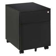 See more information about the Vinsetto Mobile File Cabinet Steel Lockable with Pencil Tray Home Filing Furniture