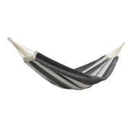 See more information about the Paradiso Hammock - Striped Black & Silver