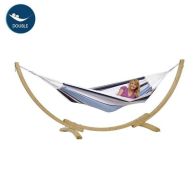 See more information about the Apollo Set Marine Hammock - Striped Blue & White