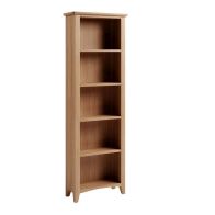 See more information about the Oxford Oak Tall Bookcase Natural 5 Shelves 5 Drawers