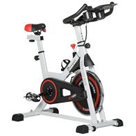 See more information about the Homcom Exercise Cycling Bike Indoor Stationary Cardio Workout Fitness Racing Machine W/ Adjustable Resistance