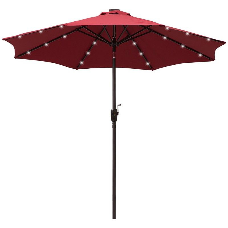 Umbrella Parasol 24 Solar LED