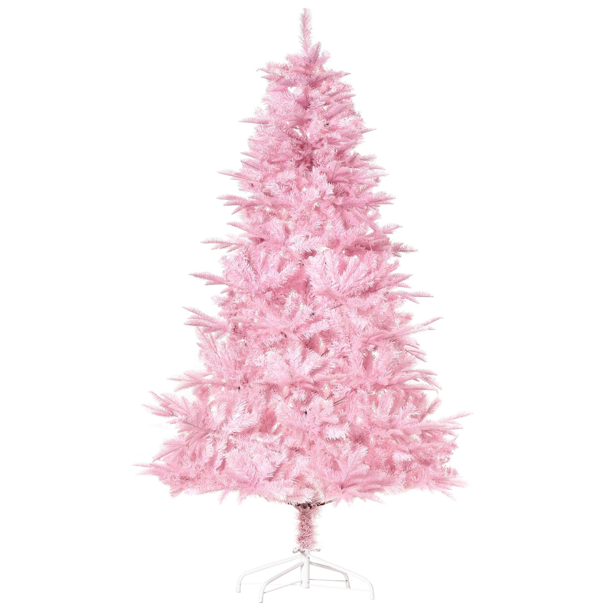 Homcom 6 Foot Artificial Christmas Tree Holiday Xmas Holiday Tree Decoration with Automatic Open for Home Party Primary Image
