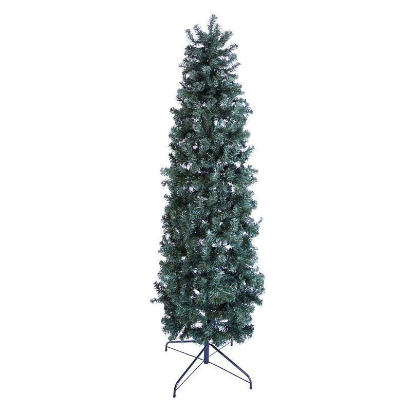7 Foot Slim Pencil Christmas Tree Artificial - 760 Tips