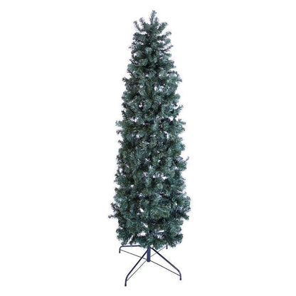 7 Foot Slim Pencil Christmas Tree Artificial - 760 Tips