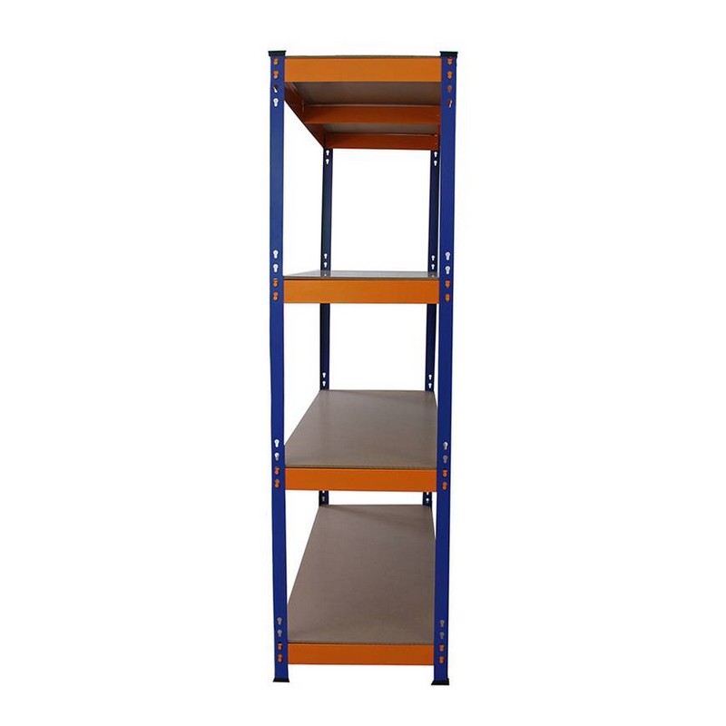 Raven Steel Shelving Units 180cm - Blue & Orange Set Of Ten S-Rax 150cm by Raven