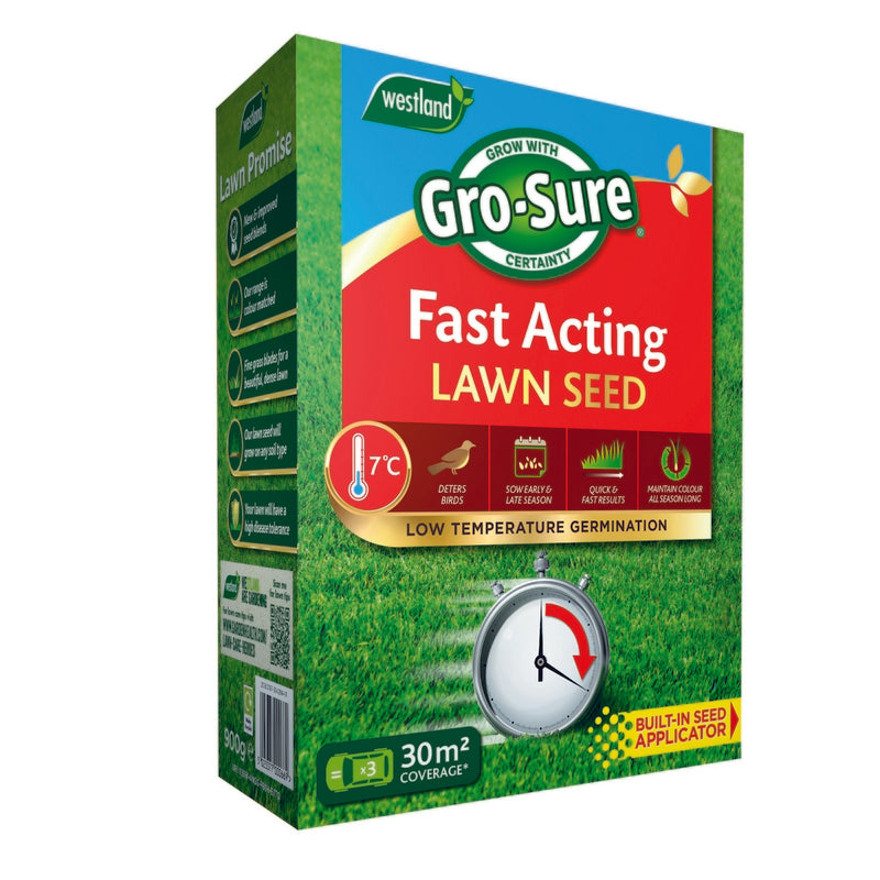 Gro-Sure Gro-Sure Fast Acting Lawn Seed - 30sqm