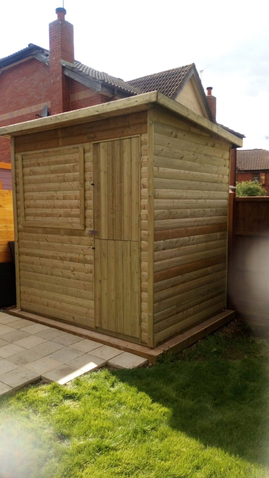 Pent Garden Bar 8 x 6 by Churnet Valley - XCH02