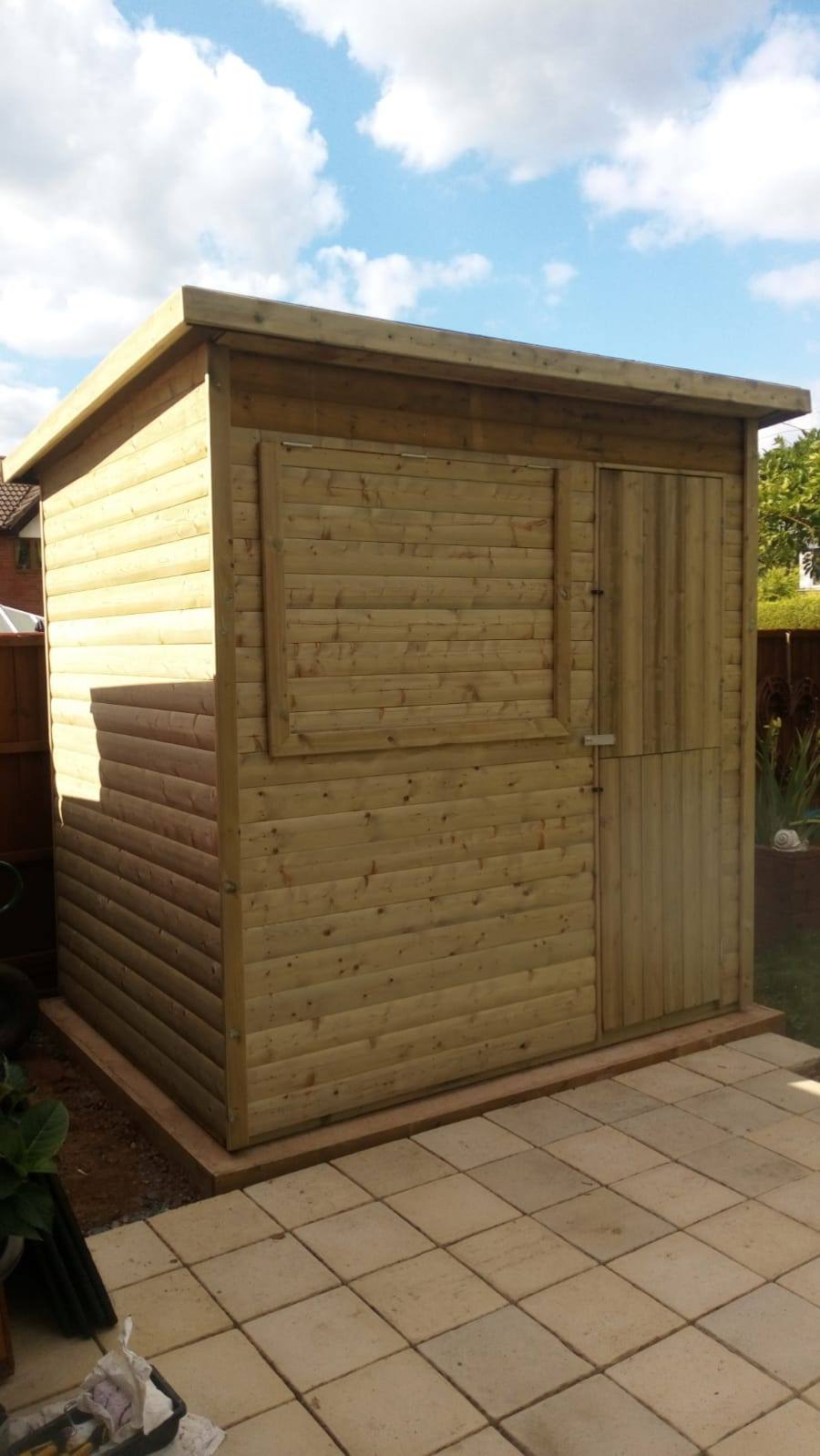 Pent Garden Bar 8 x 6 by Churnet Valley - XCH02