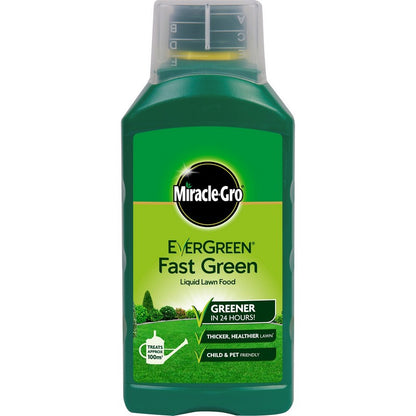 Miracle Gro 1L Fast Green Lawn Food - 100 Square Metres Coverage
