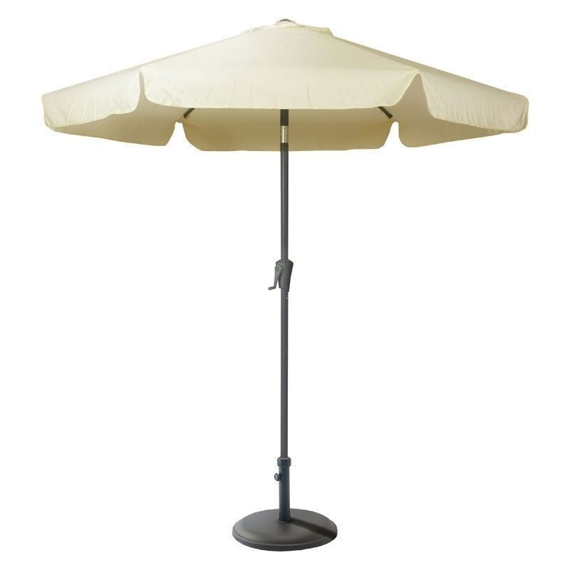 Croft Hexagonal Garden Parasol by Croft - 2.2M Beige