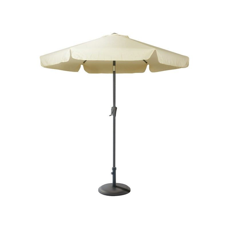 Croft Hexagonal Garden Parasol by Croft - 2.2M Beige