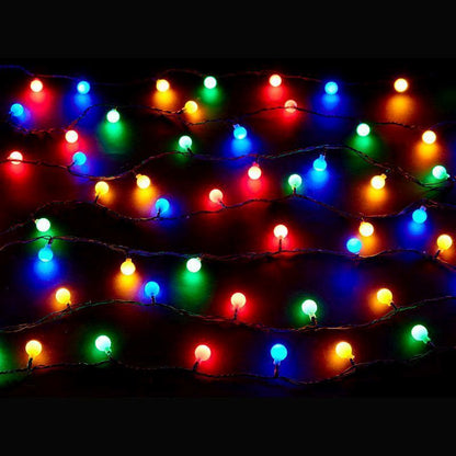 Berry Fairy Christmas Lights Multicolour Outdoor 100 LED - 9.9m by Astralis Primary Image
