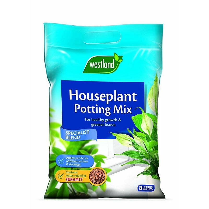 Westland Houseplant Potting Compost Mix Enriched With Seramis 8 Litre Primary Image