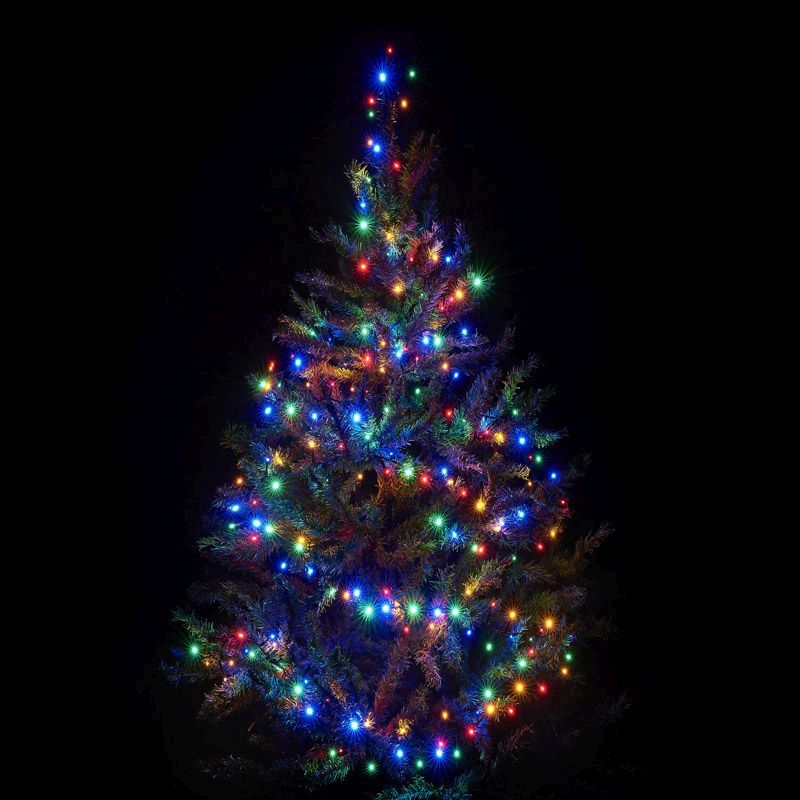Christmas Tree Fairy Lights Animated Multicolour Indoor 800 LED - 18m by Astralis Primary Image