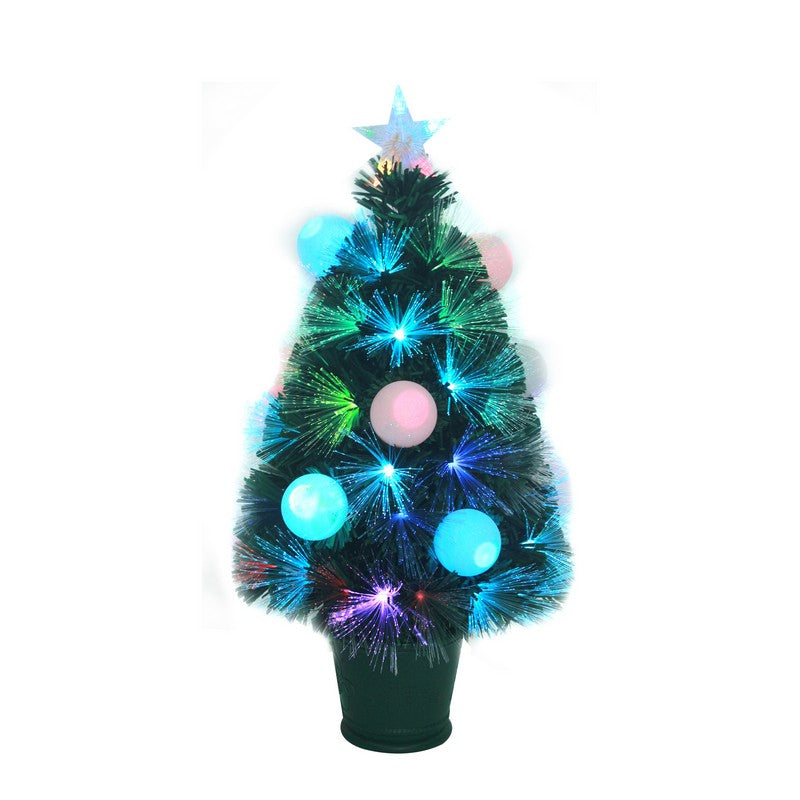 2 Foot Fibre Optic Christmas Tree Artificial - Fibre Optic Multicoloured Primary Image