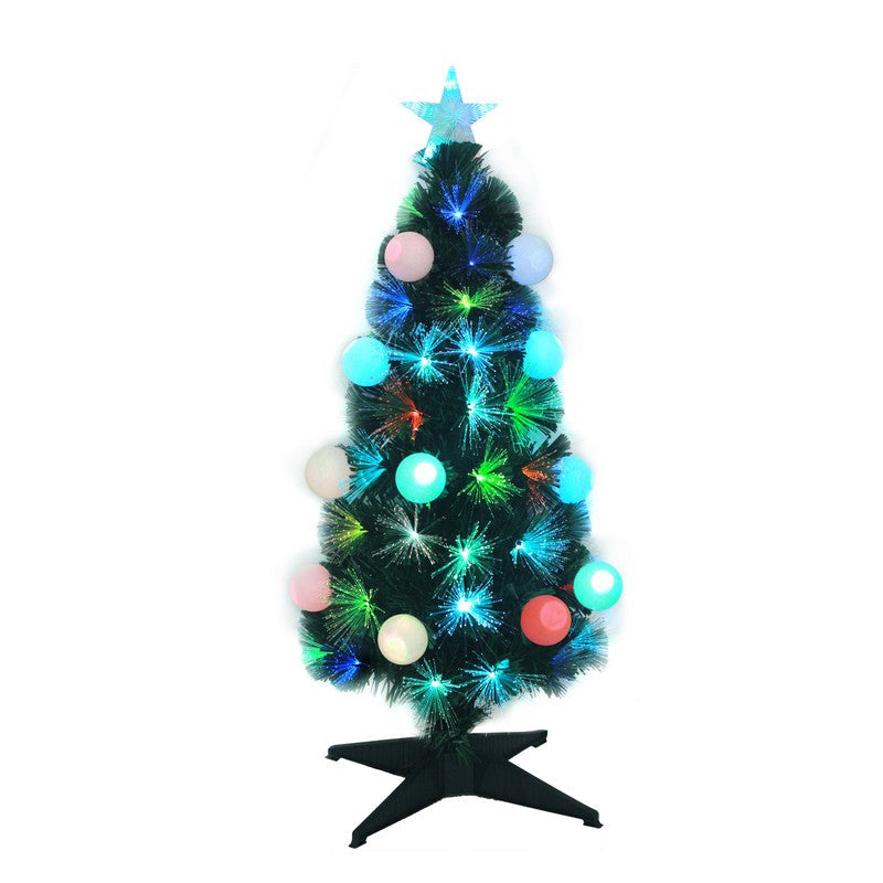 3 Foot Fibre Optic Christmas Tree Artificial - Fibre Optic Multicoloured Primary Image