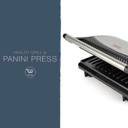 Kitchen Perfected Health Grill And Panini Press By KitchenPerfected - Black And Steel