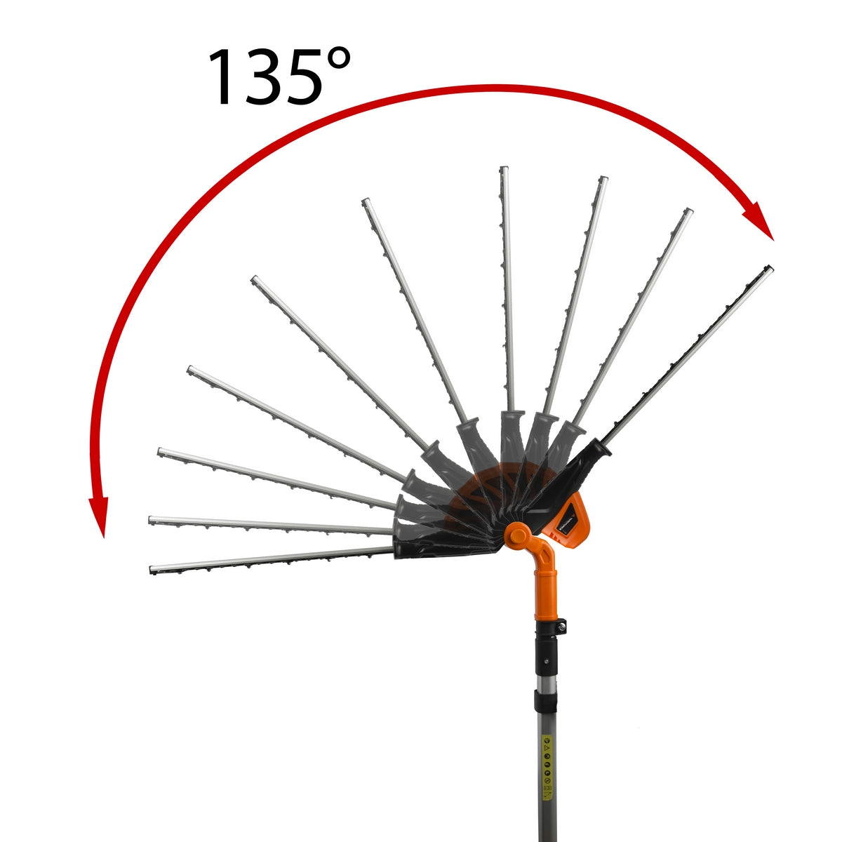 Cordless Pole Trimmer By Yard Force - 20V