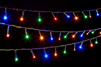Christmas String Fairy Lights Multifunction Multicolour Outdoor 100 LED - 4.95m by Astralis