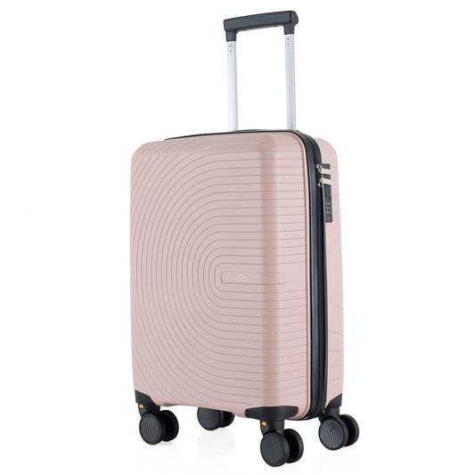 Wheeled Cabin Suitcase 28 Litre - Pink Champagne