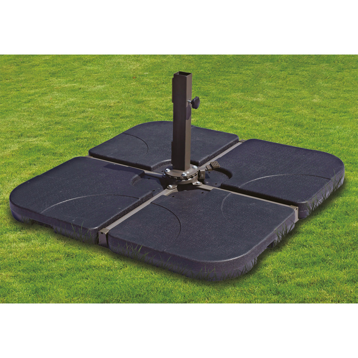 Essentials Garden Parasol Base 9kg by Croft